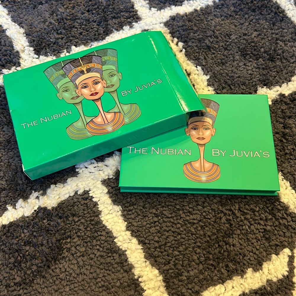 New in original box never used The Nubian By Juvia’s eyeshadow palette